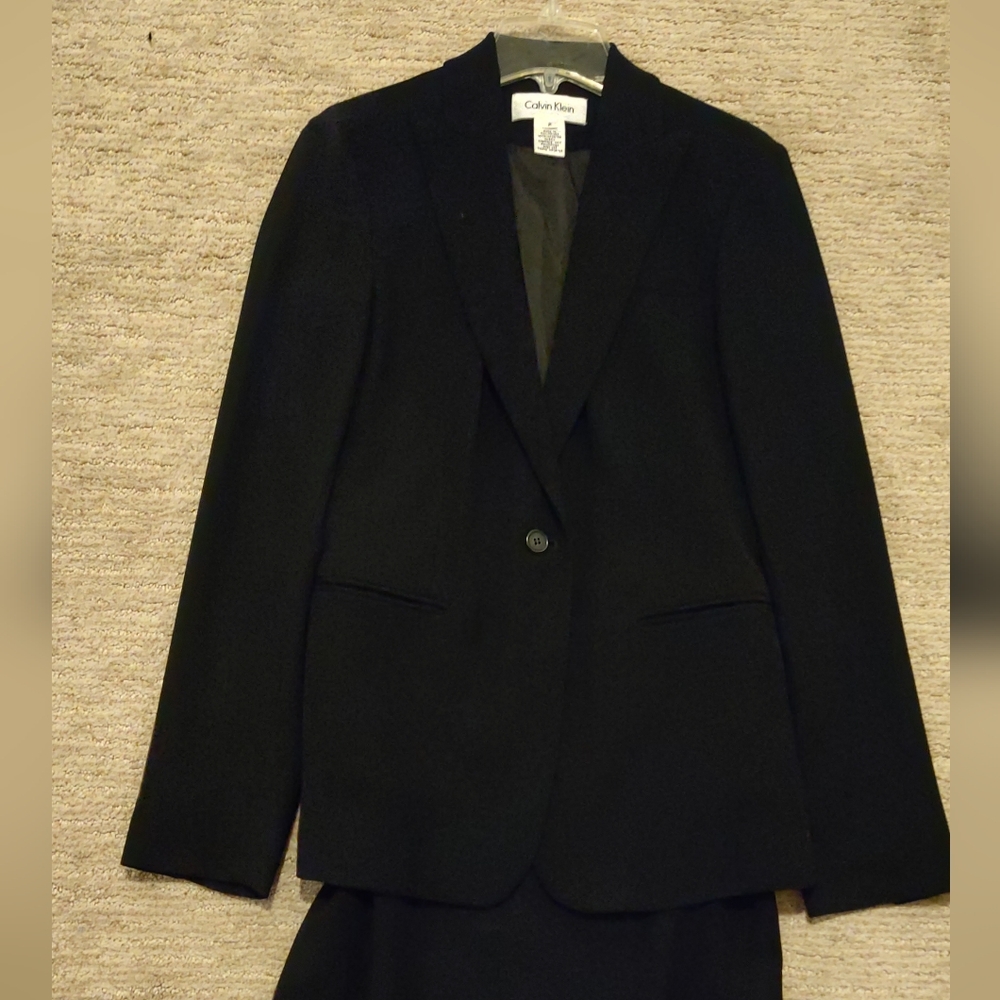 Calvin Klein Black Suit Blazer